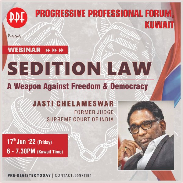 Sedition Law -a weapon against Democracy